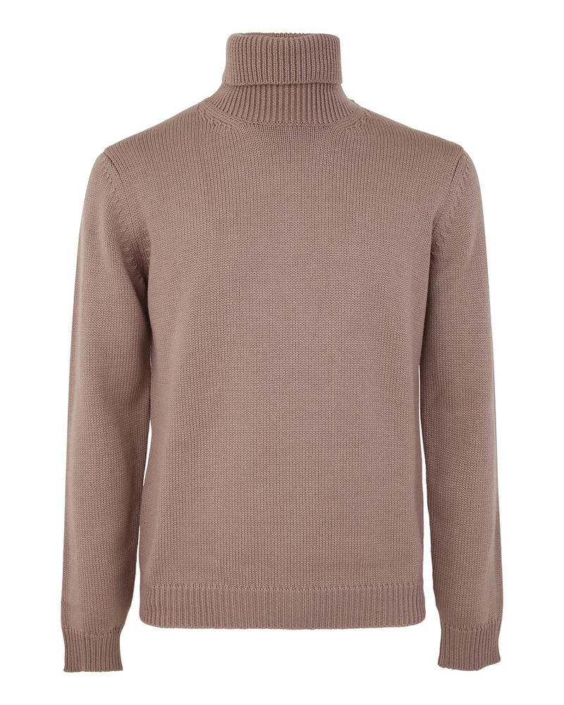 Nuur Rollkragenpullover - Rosa Rosa