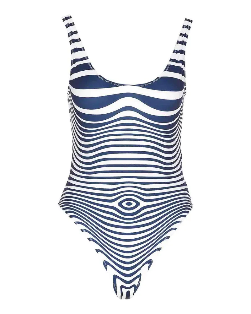 Jean Paul Gaultier Badeanzug - Blau Blau
