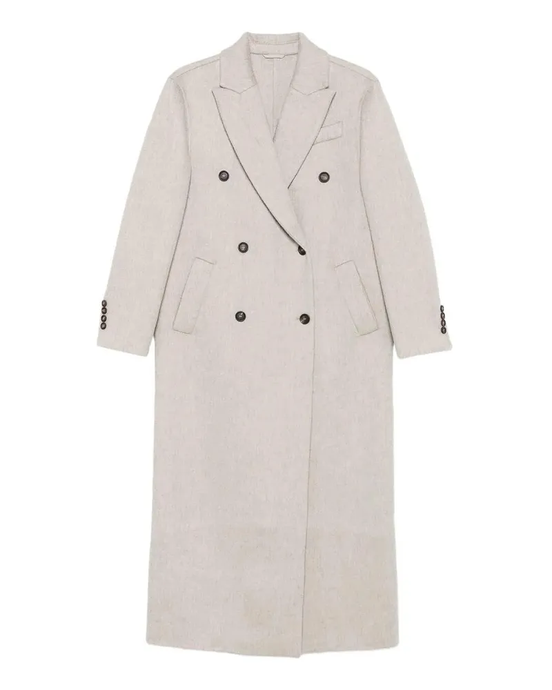 Brunello Cucinelli Trenchcoat - Grau Grau