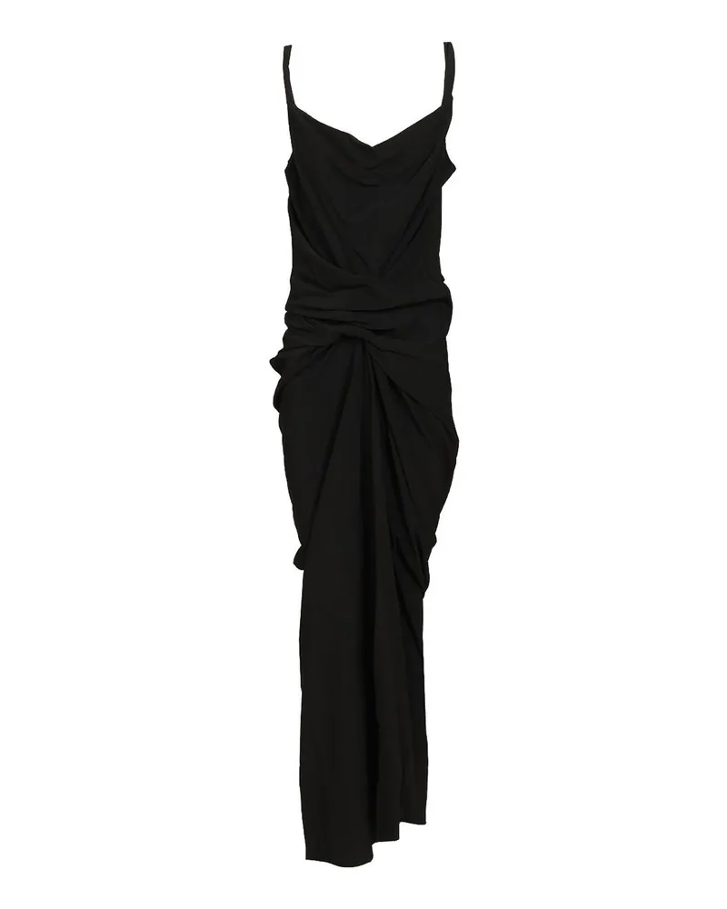 Rick Owens Maxikleid - Schwarz Schwarz