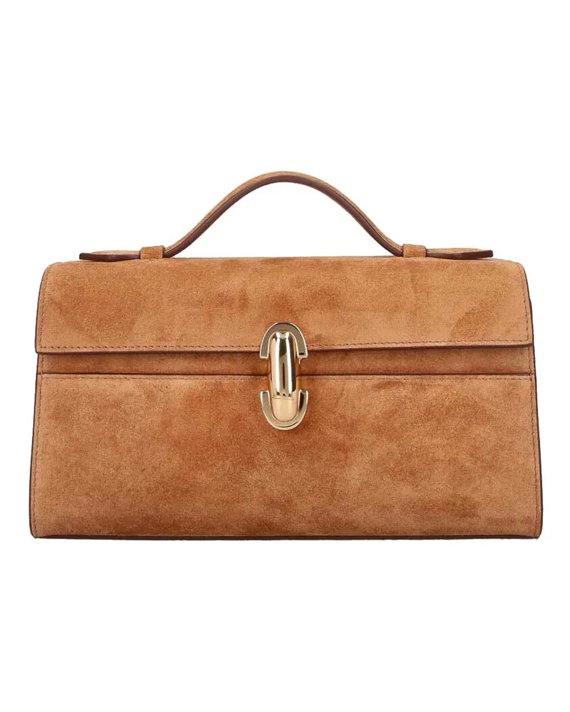 SAVETTE Clutch - Braun Braun