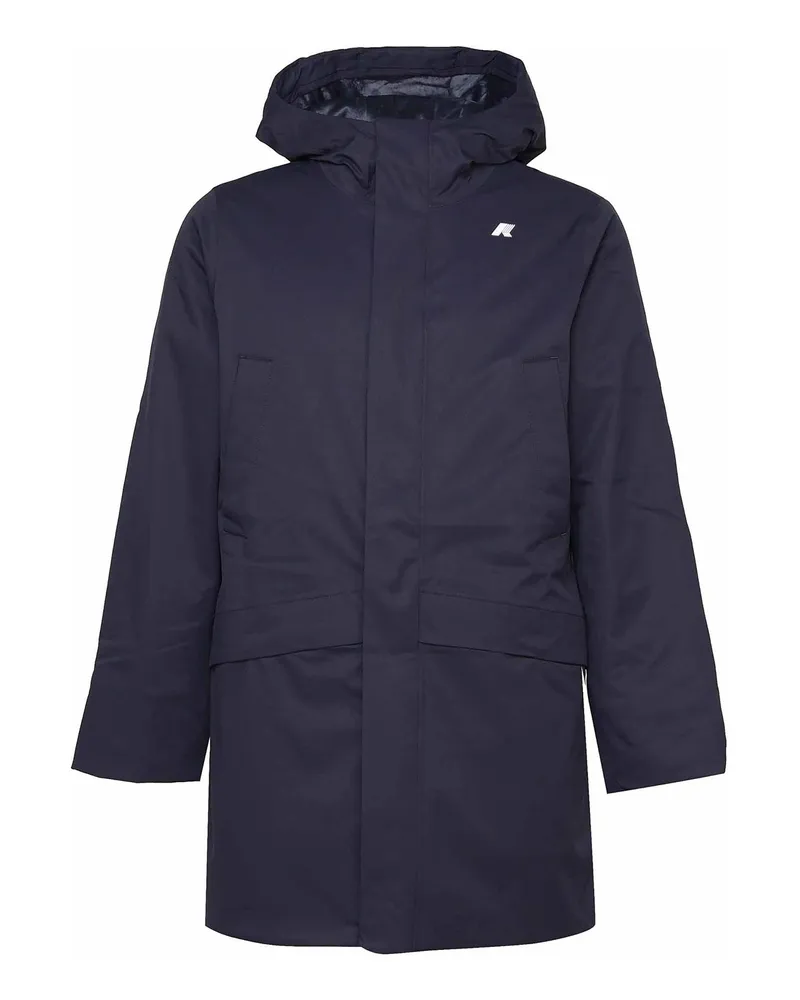 K-Way Trenchcoat - Blau Blau