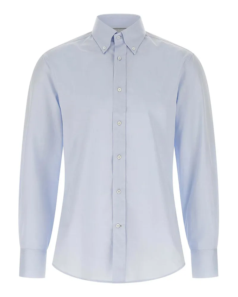 Brunello Cucinelli Hemd - Hellblau Hellblau