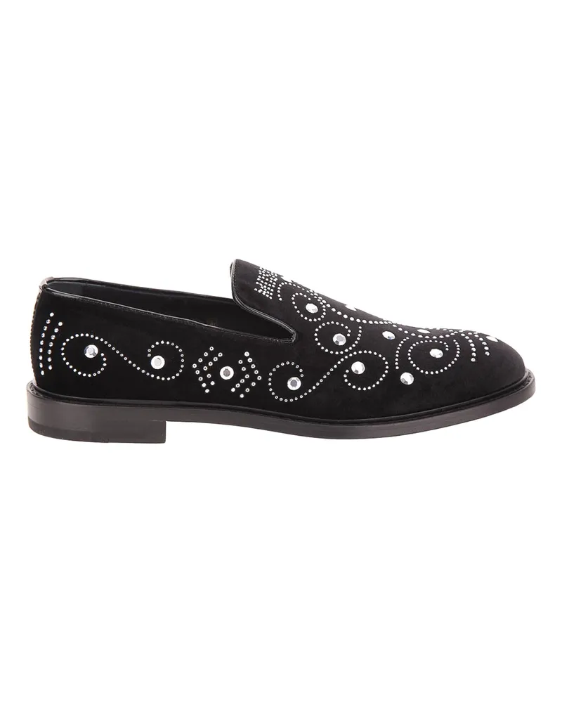 Moschino Mokassins - Schwarz Schwarz