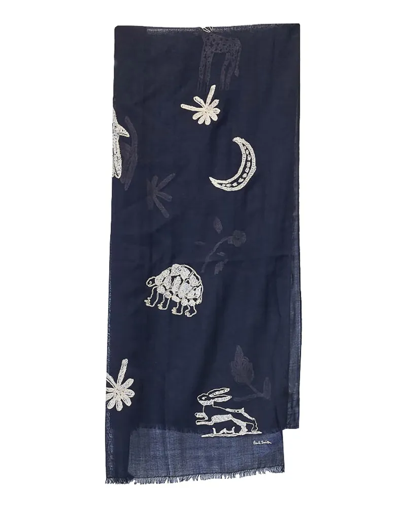 Paul Smith Schal - Blau Blau