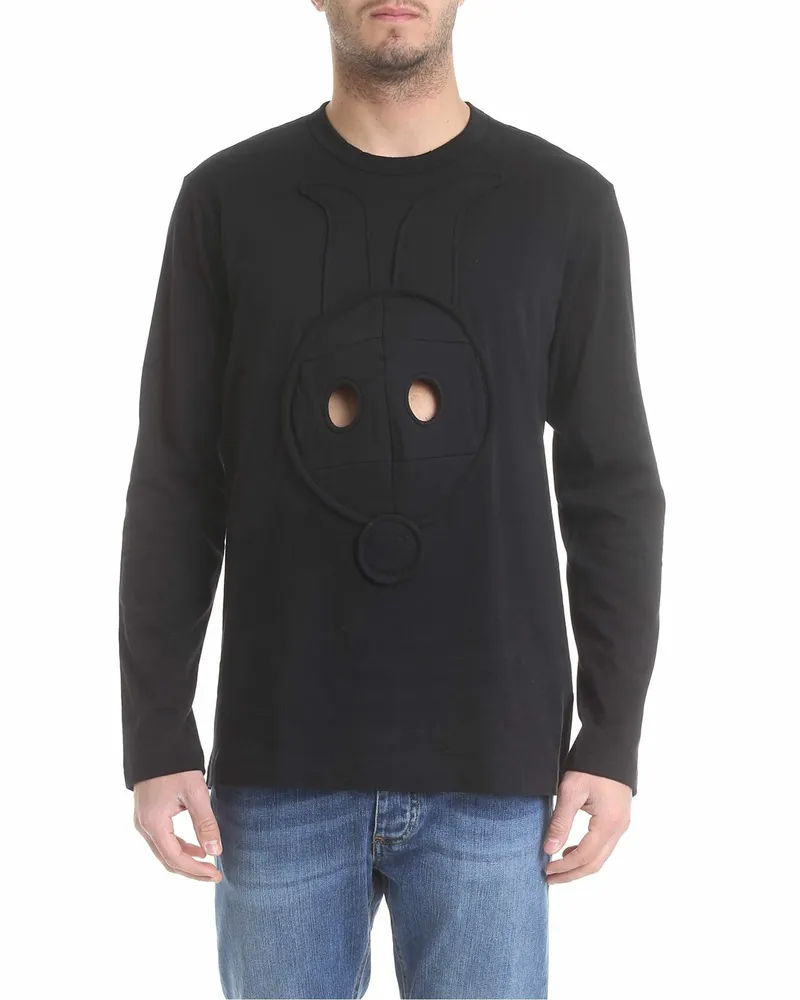 Comme des Garçons Sweatshirt - Schwarz Schwarz