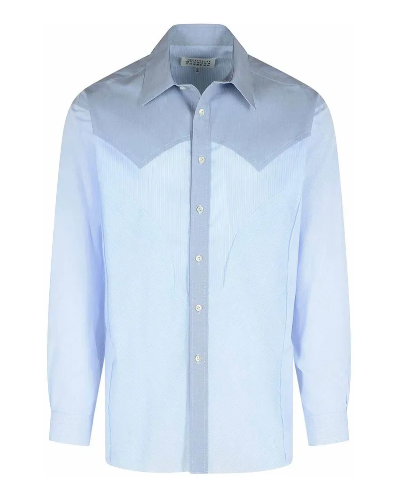 Maison Margiela Hemd - Hellblau Hellblau