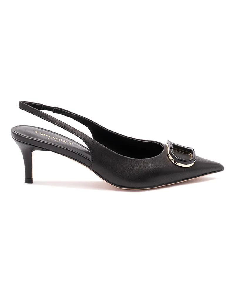 Twin-Set Pumps - Schwarz Schwarz