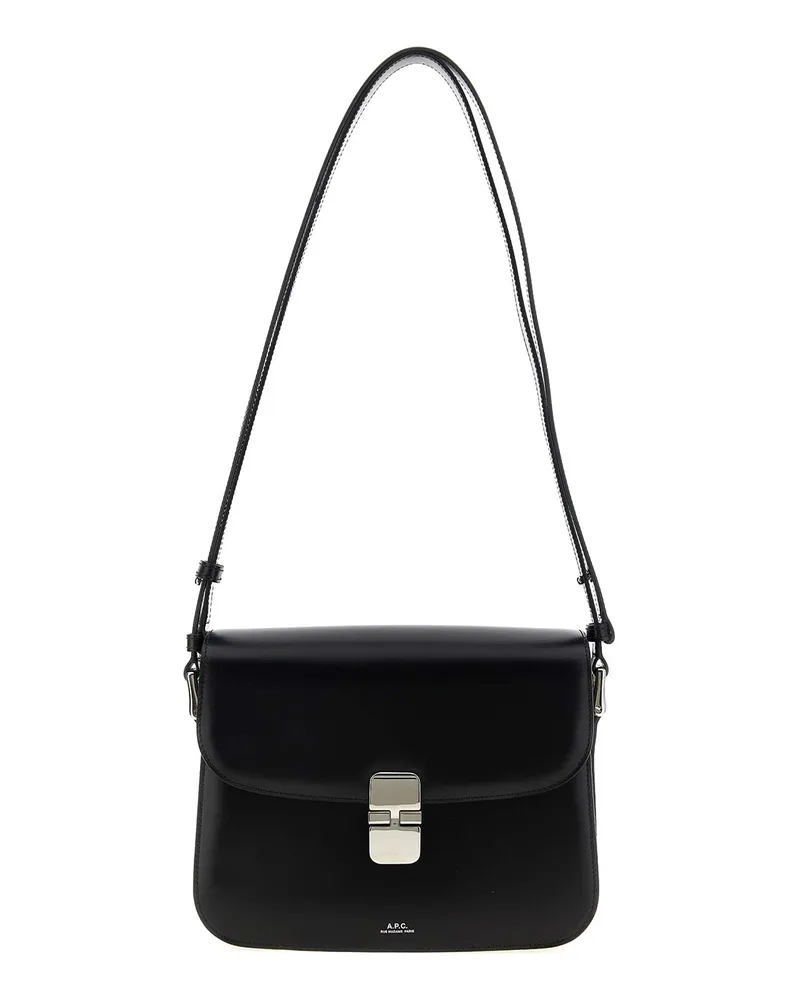 A.P.C. A. P.C. Schultertasche - Schwarz Schwarz