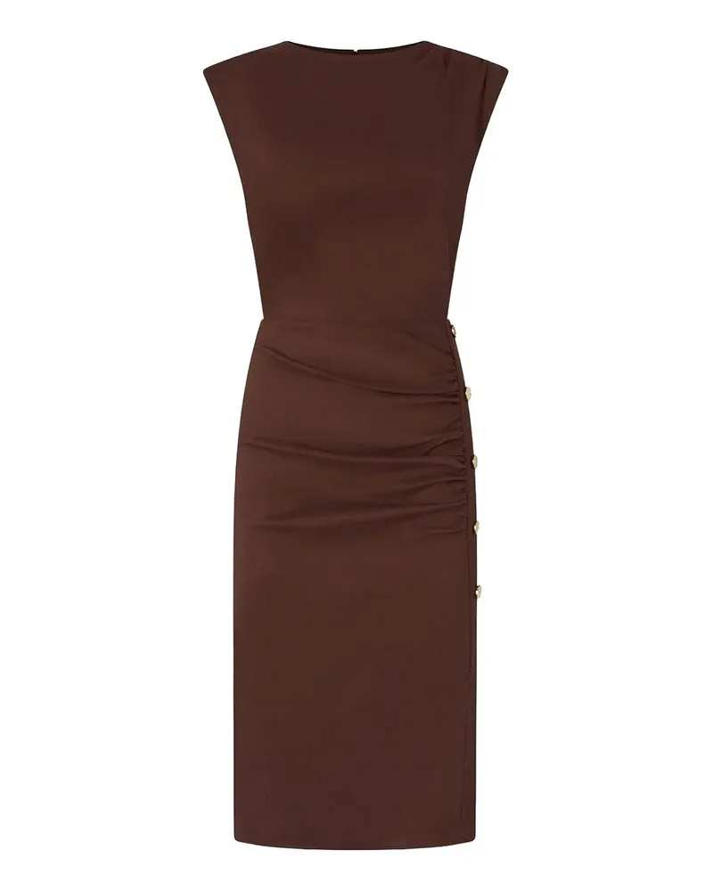 Pinko Knielanges Kleid - Braun Braun