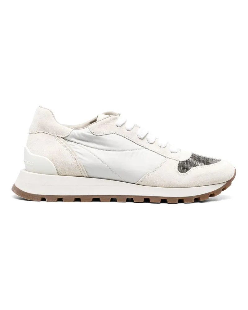 Brunello Cucinelli Ballerinas - Weiß Weiß