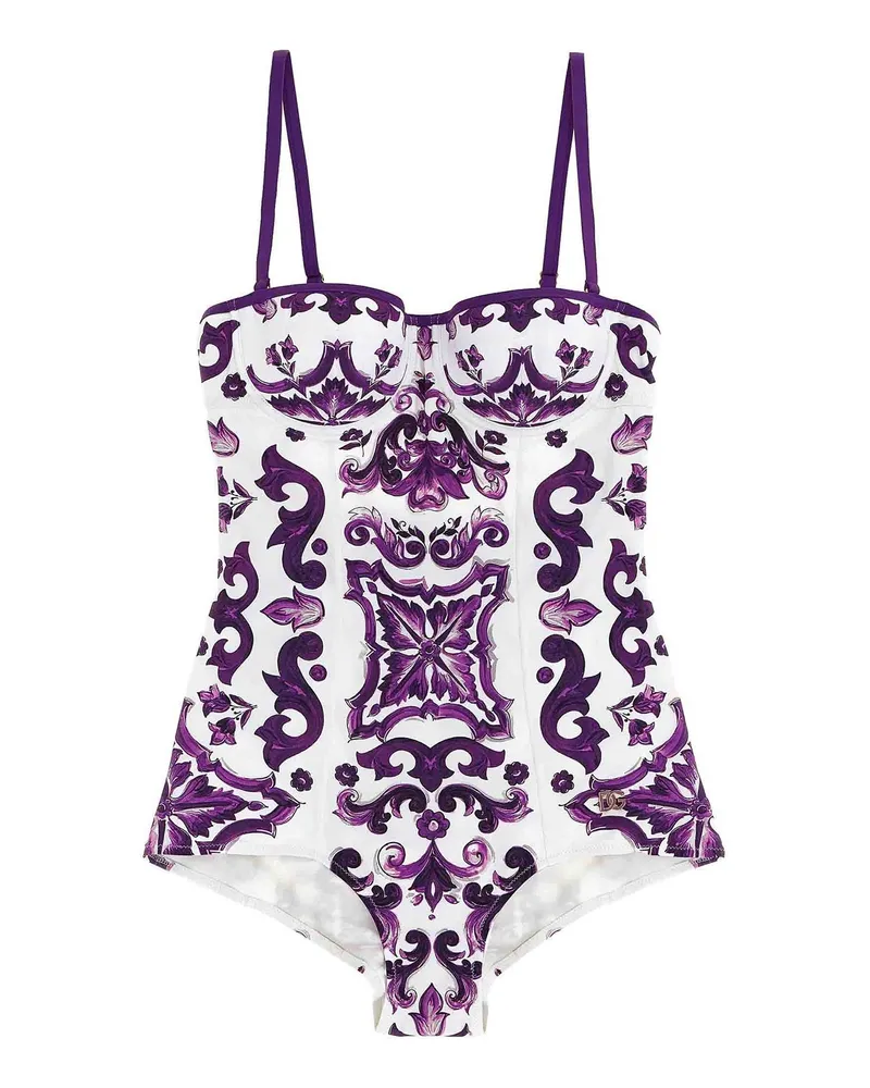 Dolce & Gabbana Badeanzug - Lila Lila