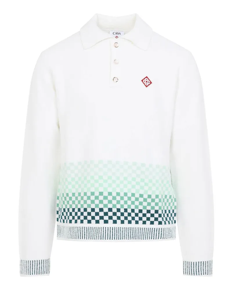 Casablanca Paris Poloshirt - Weiß Weiß