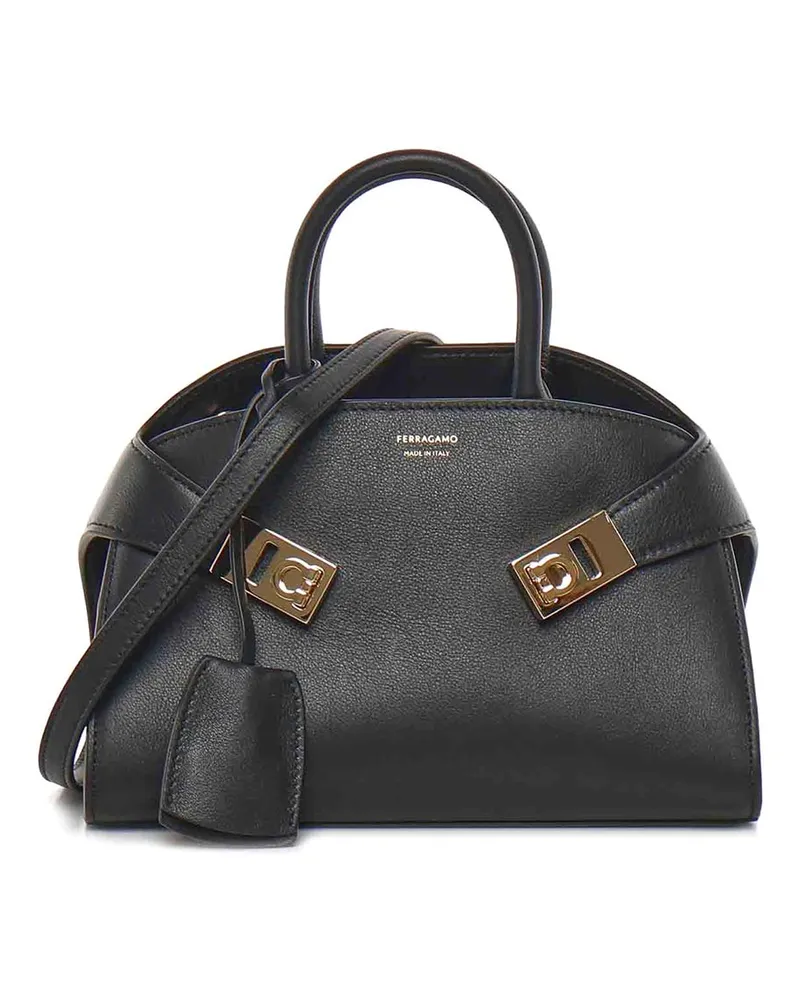 Ferragamo Umhängetasche - Schwarz Schwarz