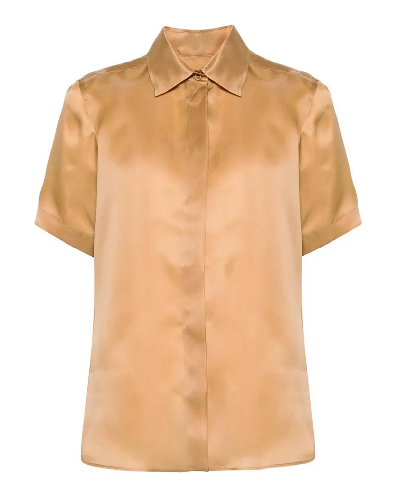 Max Mara Rundhalspullover - Schwarz Camel