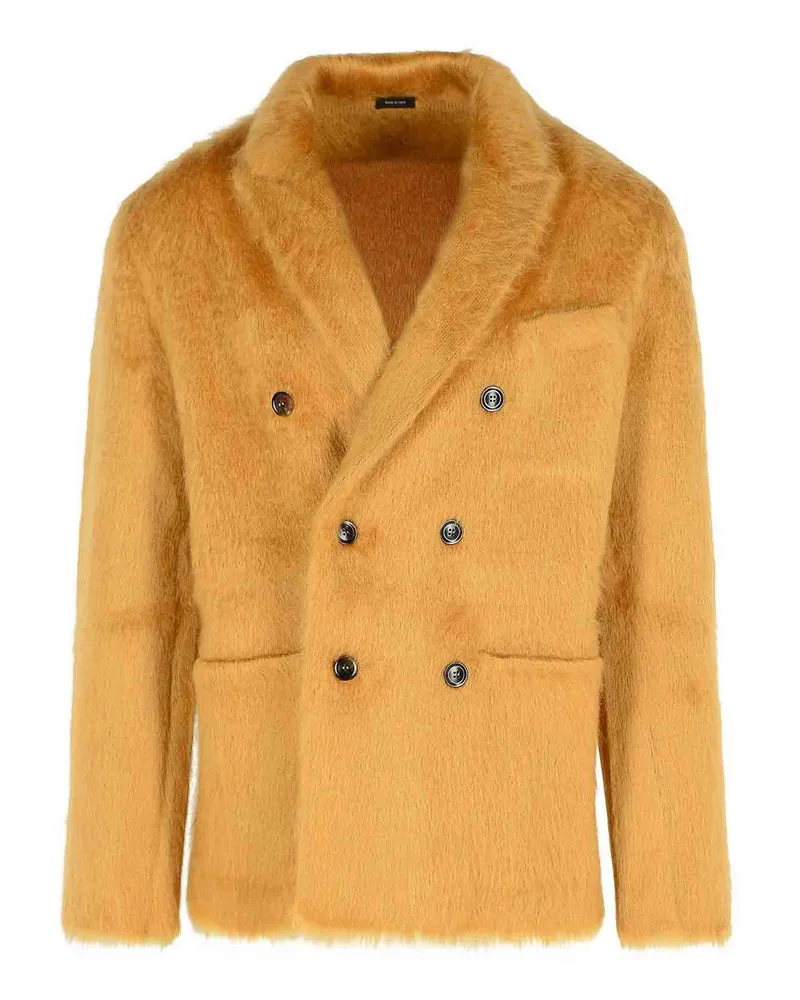 Tom Ford Rundhalspullover - Beige Beige