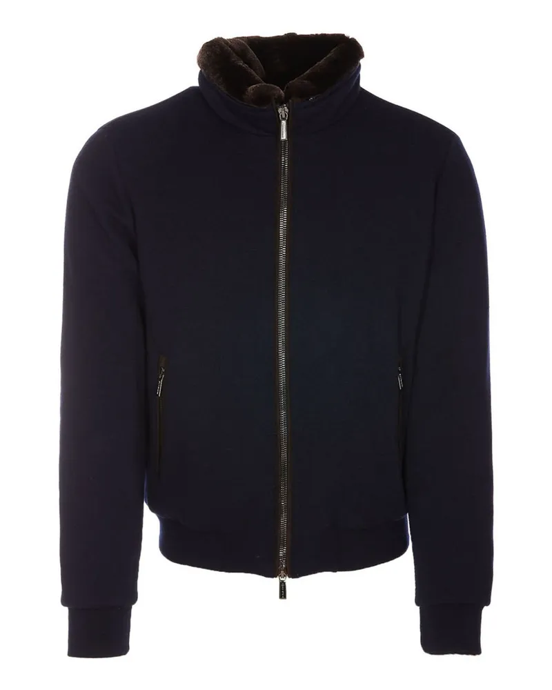 MOORER Casualjacke - Blau Blau