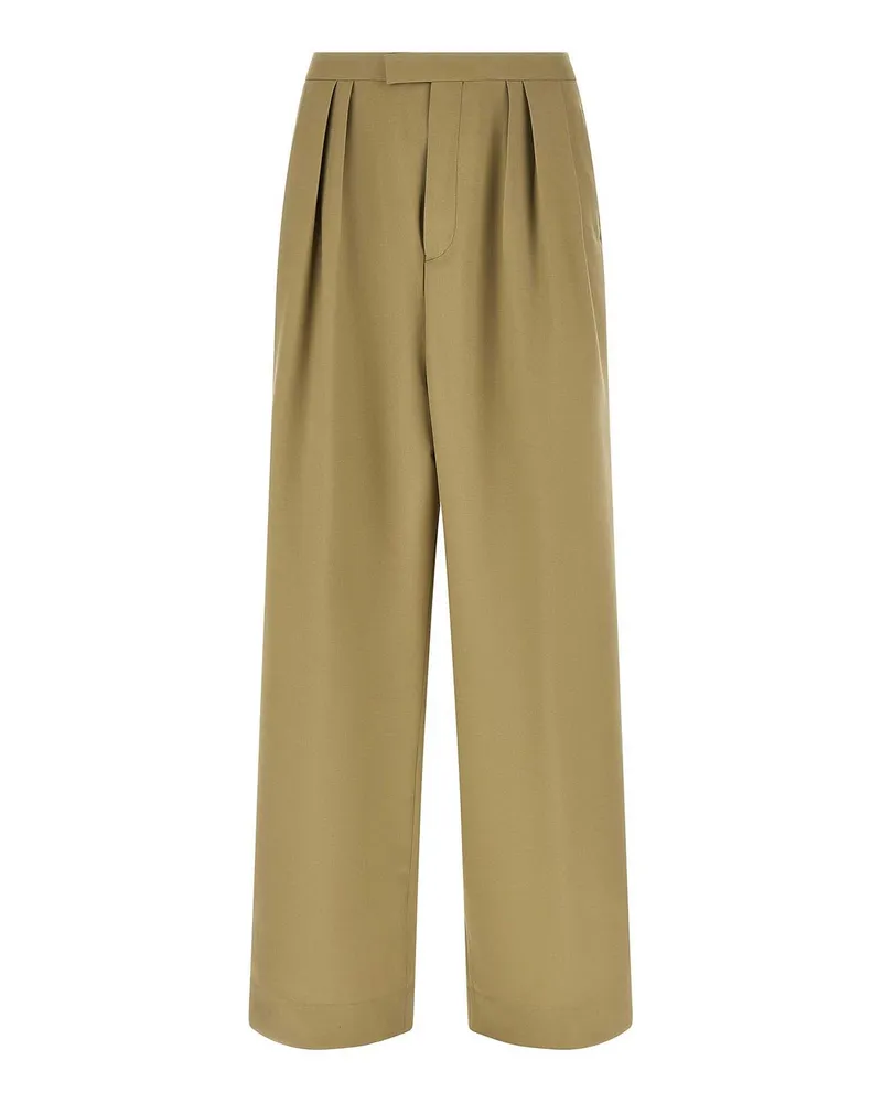 Dries van Noten Casual Hose - Grün Grün