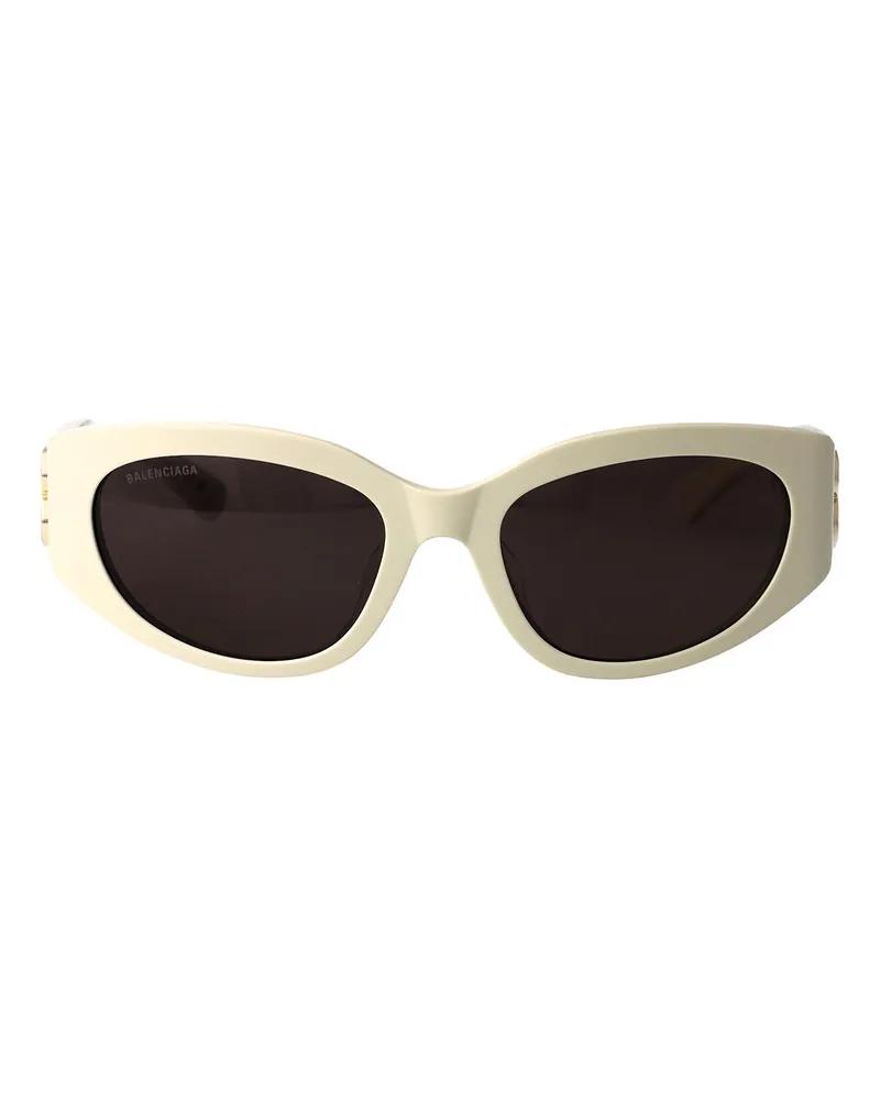 Balenciaga Sonnenbrille - Weiß Weiß