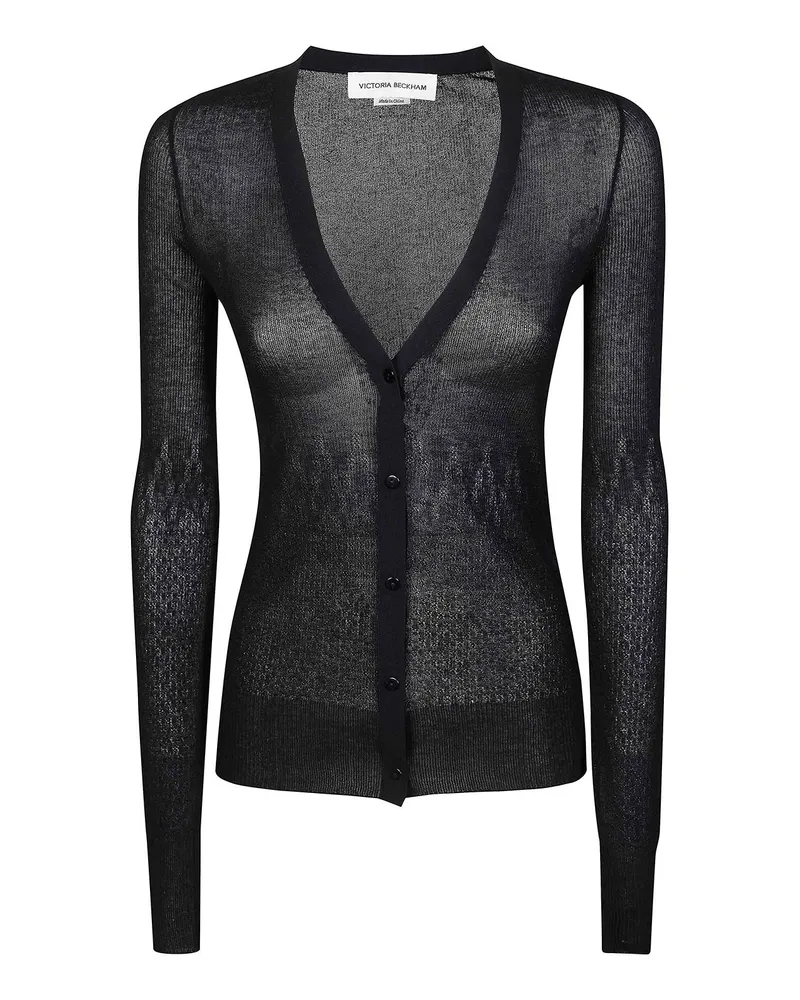 Victoria Beckham Cardigan - Schwarz Schwarz