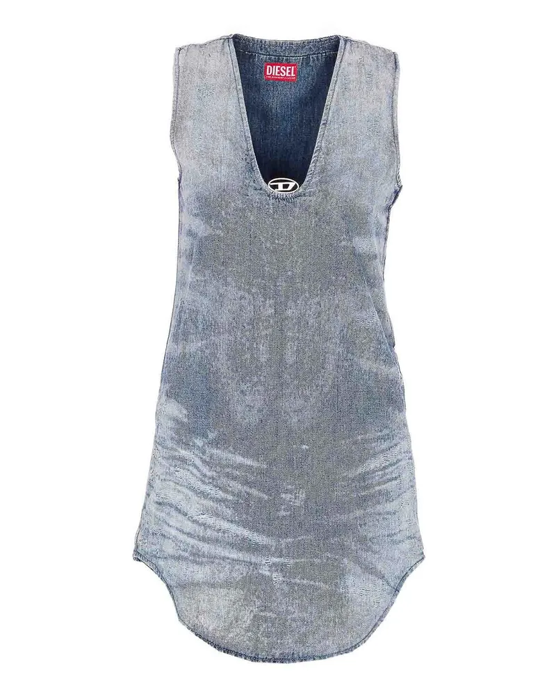 Diesel Kurzes Kleid - Blau Blau