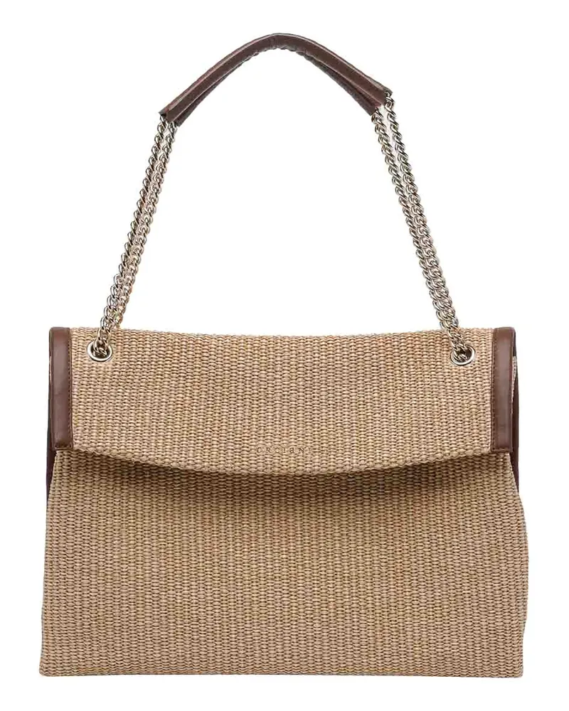 Orciani Schultertasche - Beige Beige