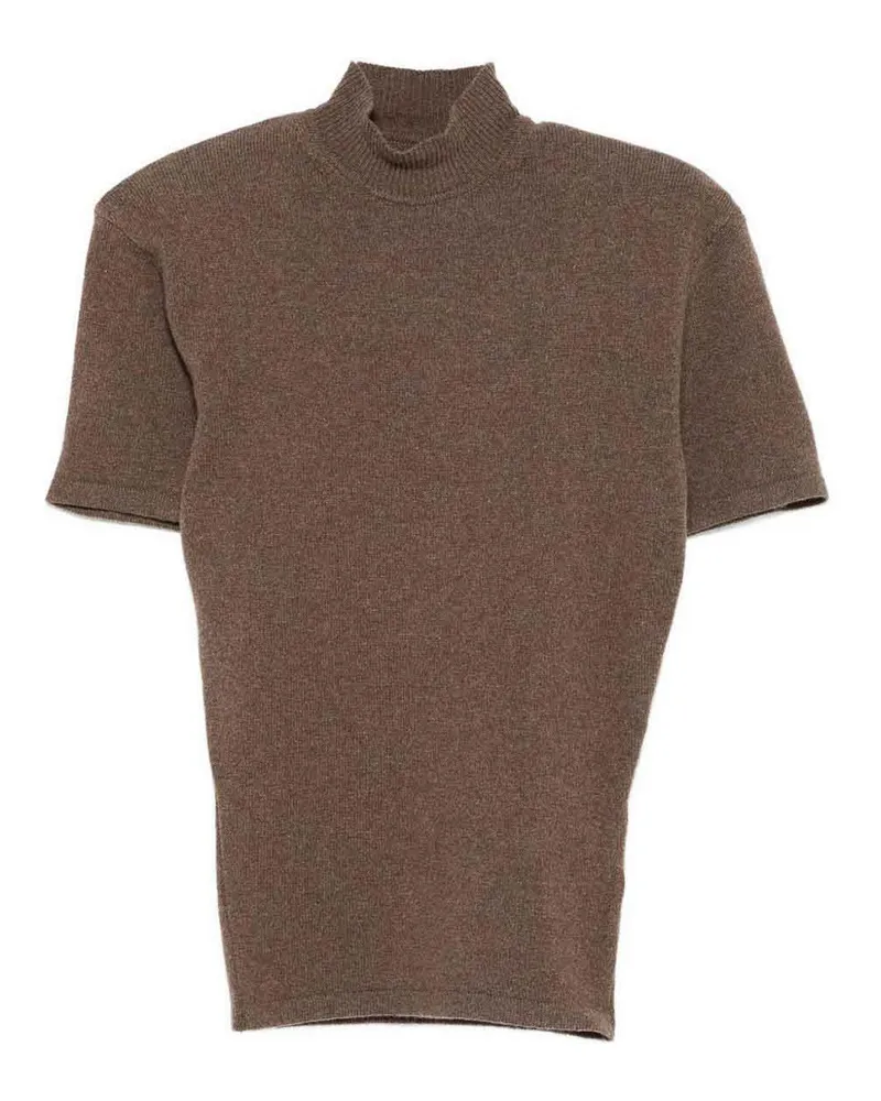 Jacquemus Rollkragenpullover - Braun Braun
