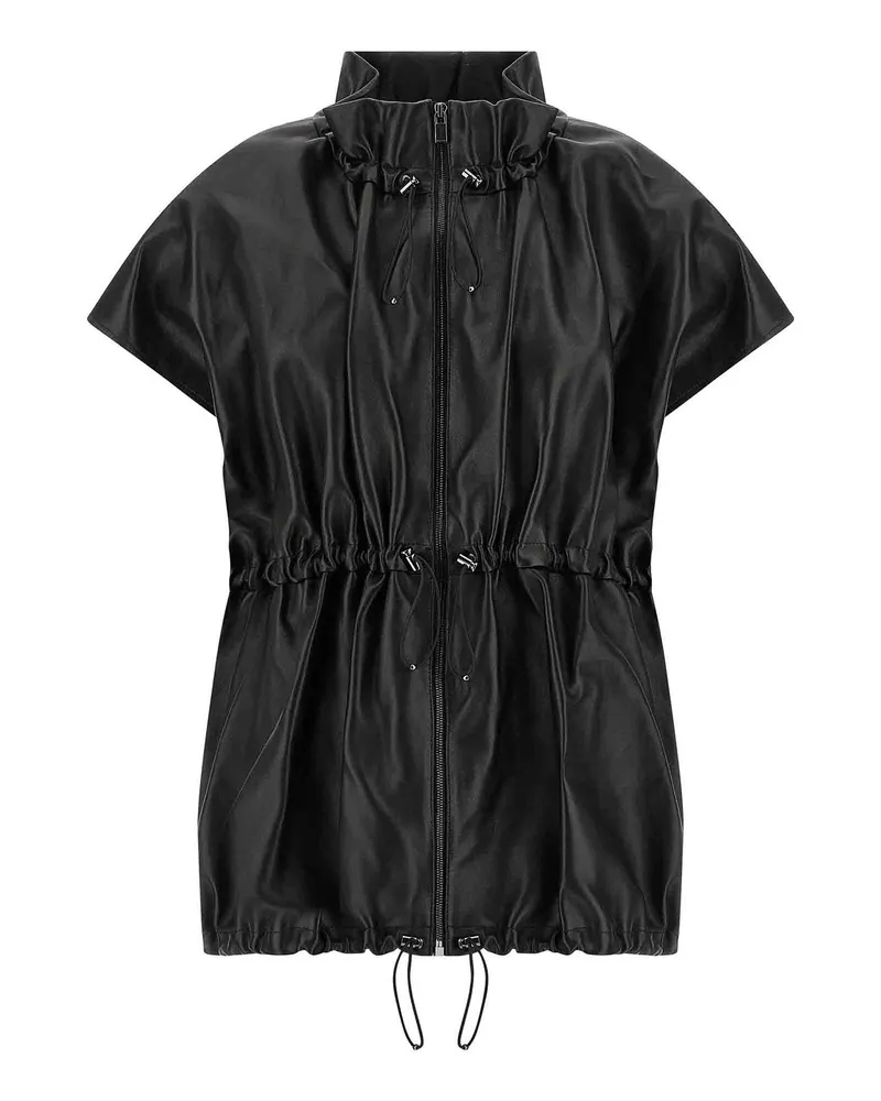 Magda Butrym Casualjacke - Schwarz Schwarz