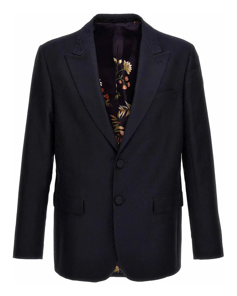 Etro Blazer - Blau Blau