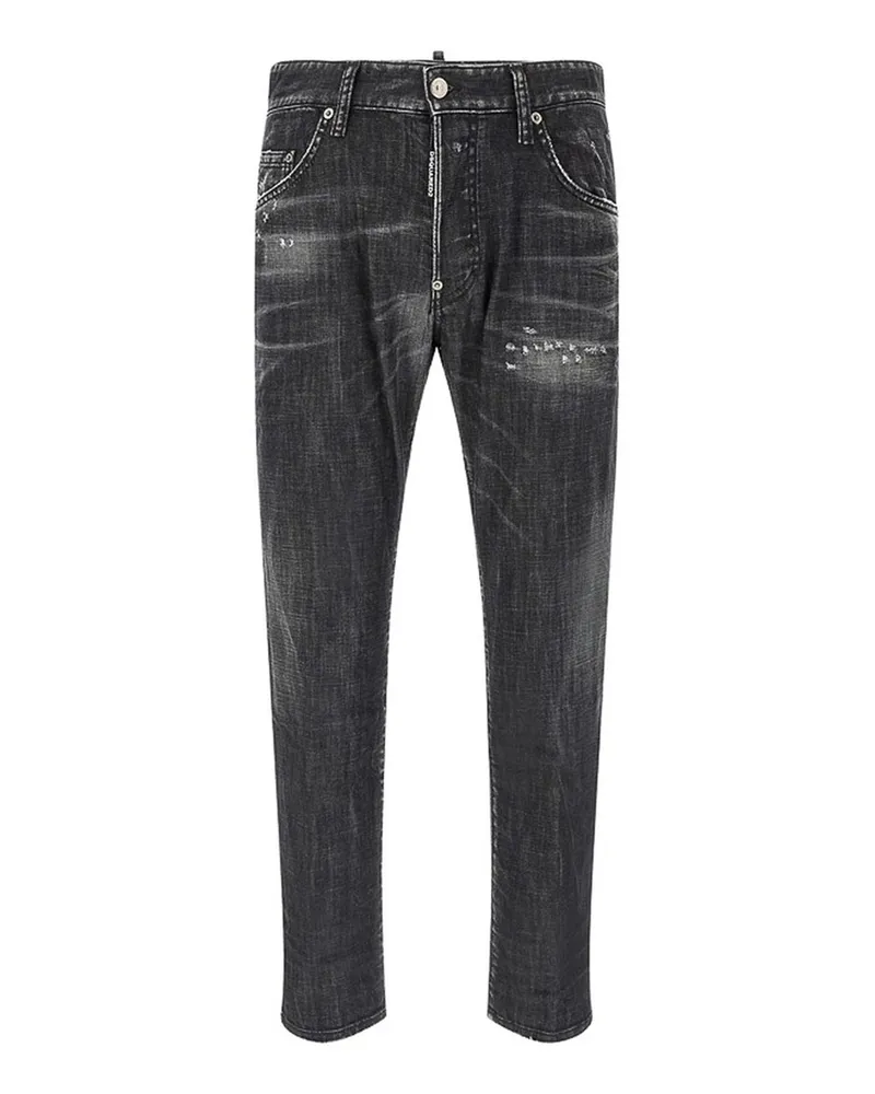 Dsquared2 Straight Leg Jeans - Grau Grau