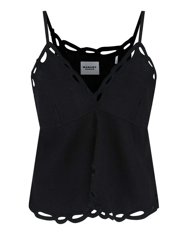 Étoile Isabel Marant Top - Schwarz Schwarz