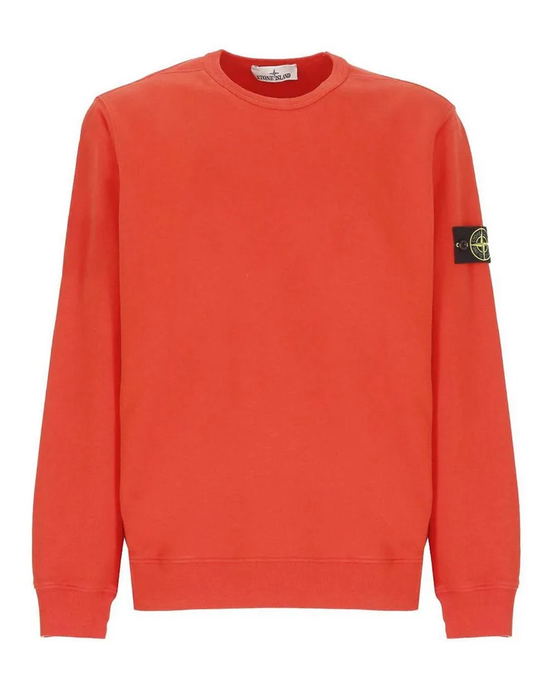 Stone Island Rundhalspullover - Rot Rot
