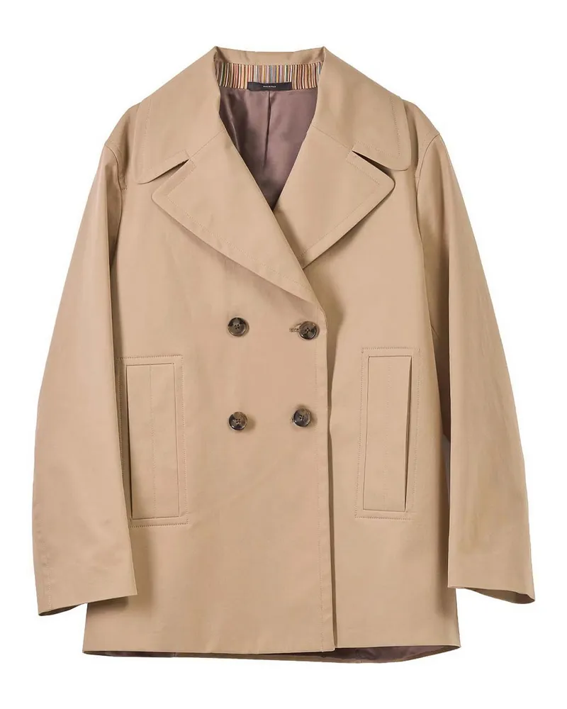 Paul Smith Kurzer Mantel - Camel Camel