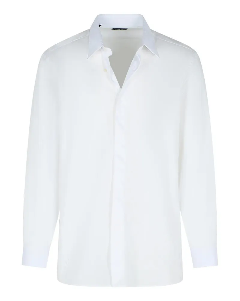 Tom Ford Hemd - Weiß Weiß
