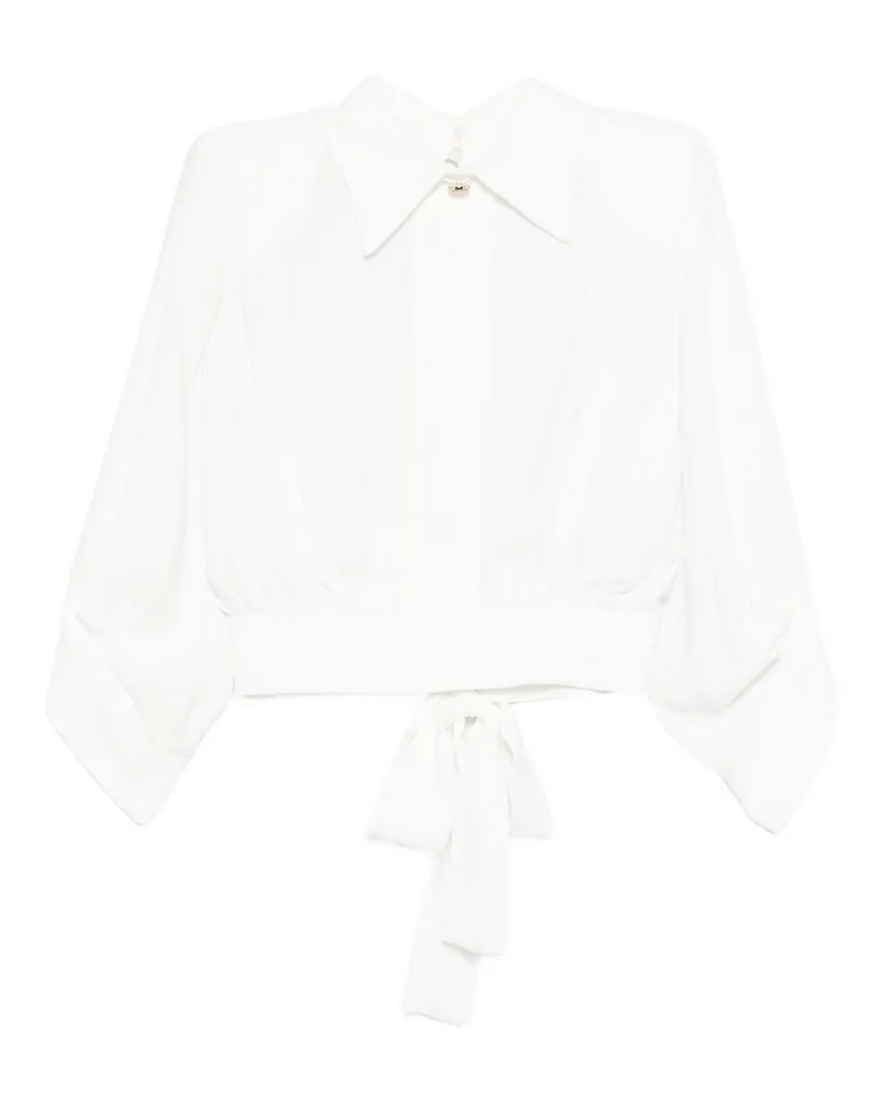 Elisabetta Franchi Bluse - Weiß Weiß
