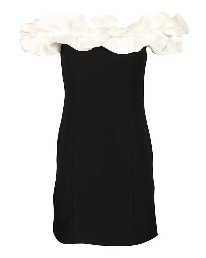 ROTATE Birger Christensen Kurzes Kleid - Schwarz Schwarz