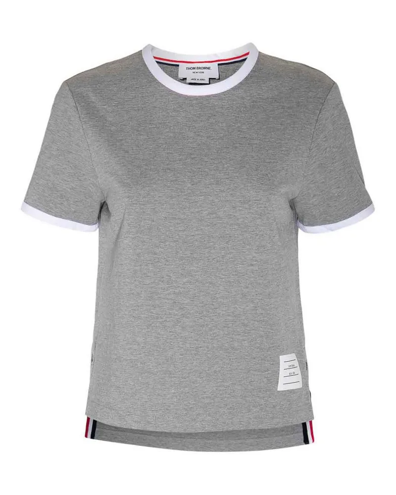 Thom Browne T-Shirt - Grau Grau