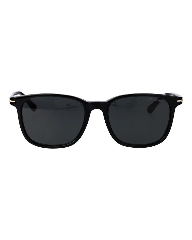 Montblanc Sonnenbrille - Schwarz Schwarz