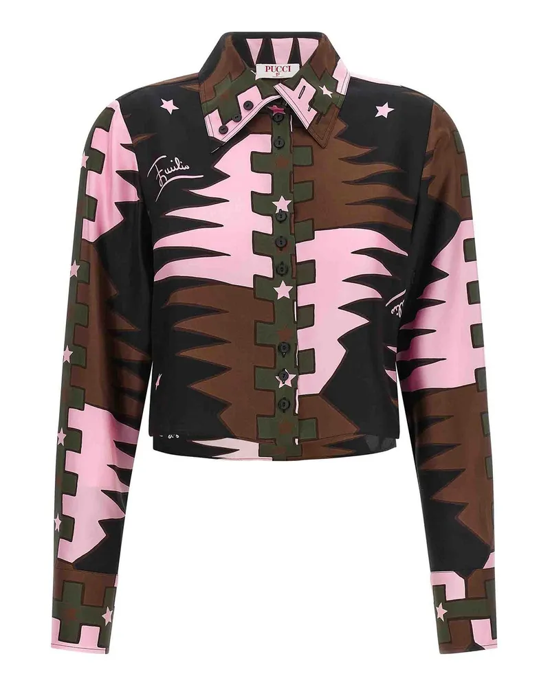 Emilio Pucci Hemd - Bunt Bunt