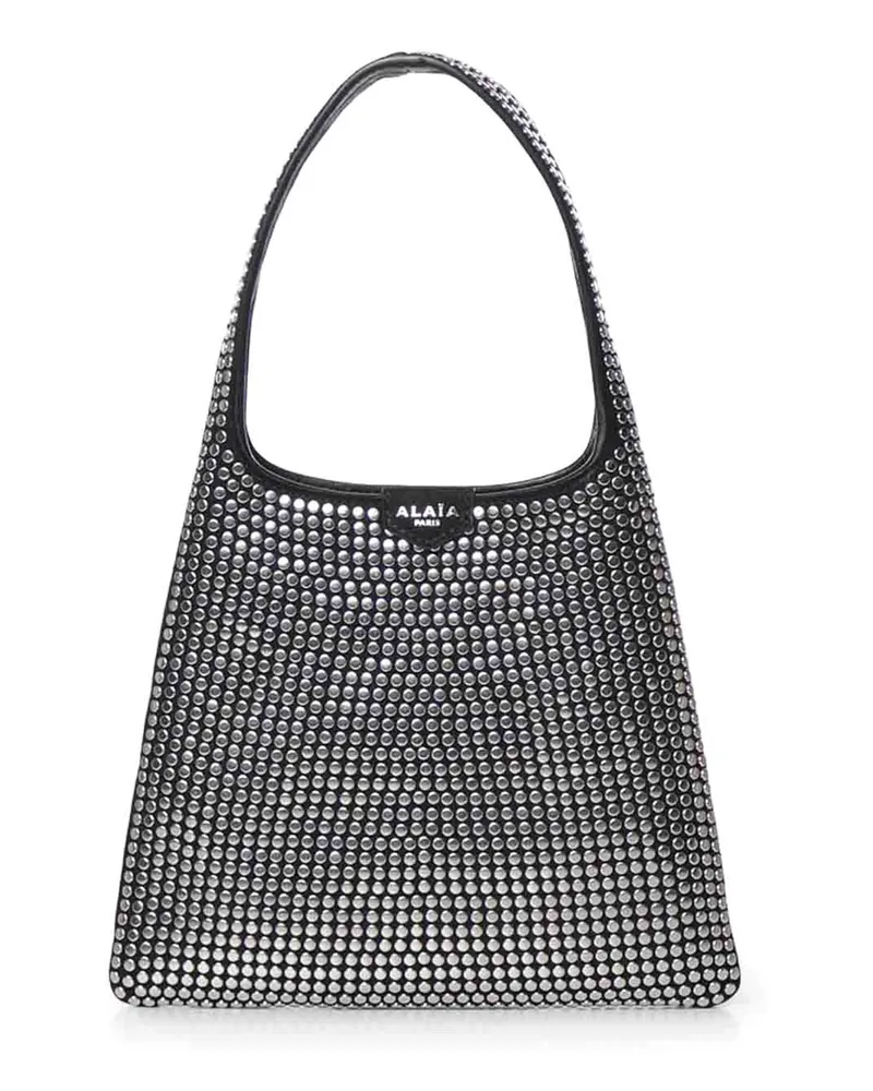 Alaïa Schultertasche - Schwarz Schwarz