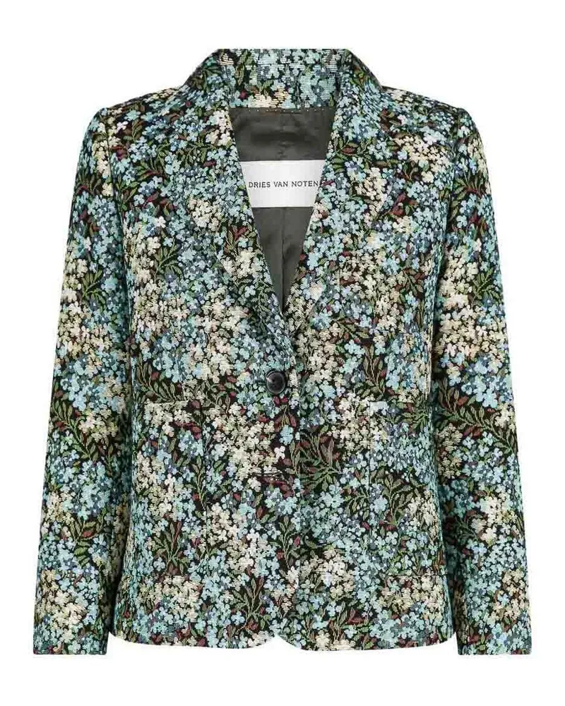 Dries van Noten Blazer - Hellblau Hellblau