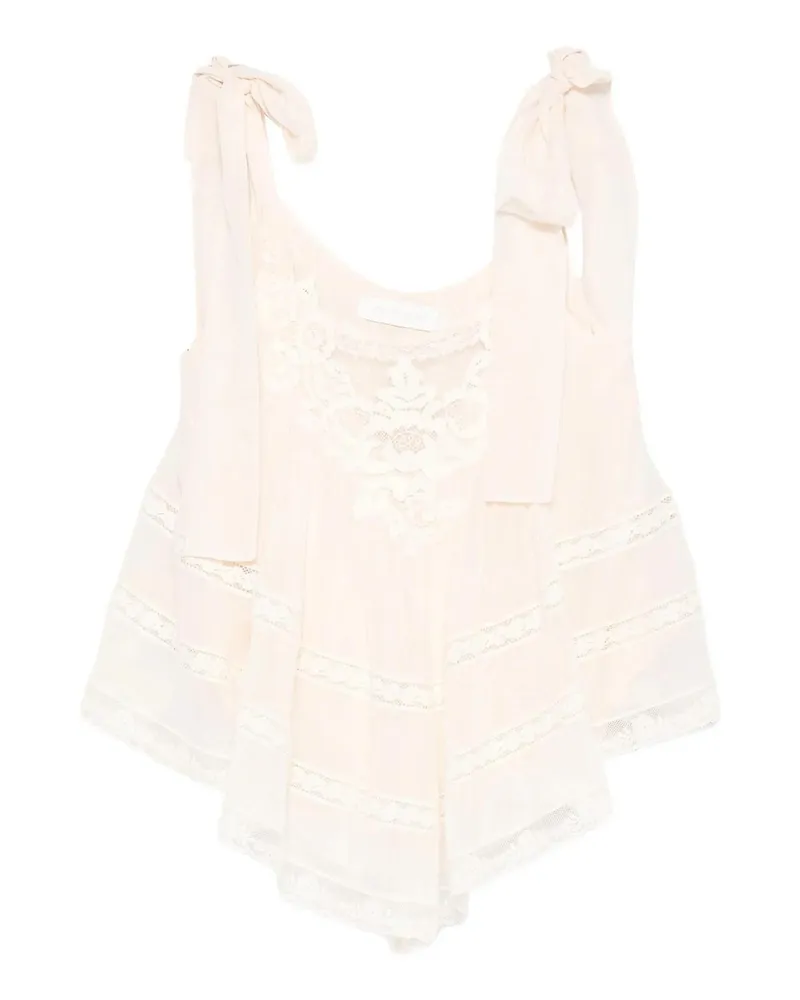 Zimmermann Top - Beige Beige