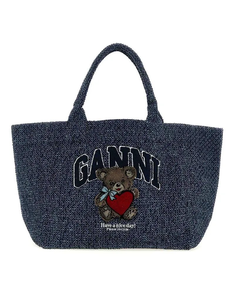 Ganni Shopper - Blau Blau