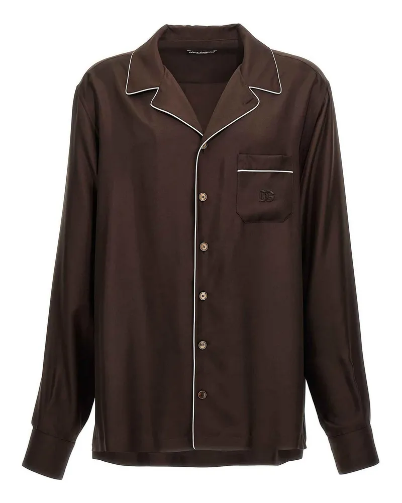 Dolce & Gabbana Hemd - Braun Braun