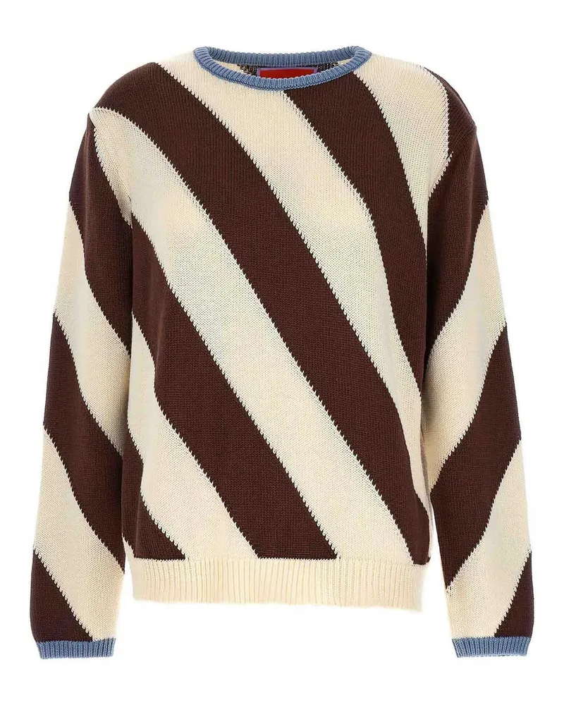 La DoubleJ Rundhalspullover - Bunt Bunt