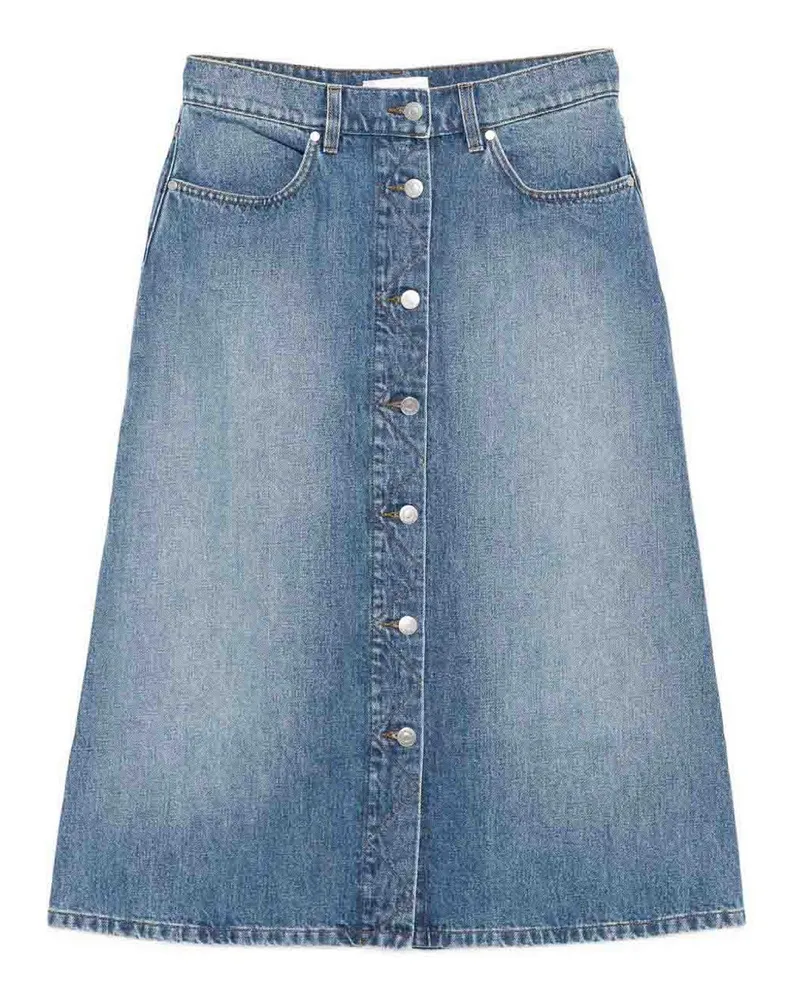 Stella McCartney Midirock - Blau Blau