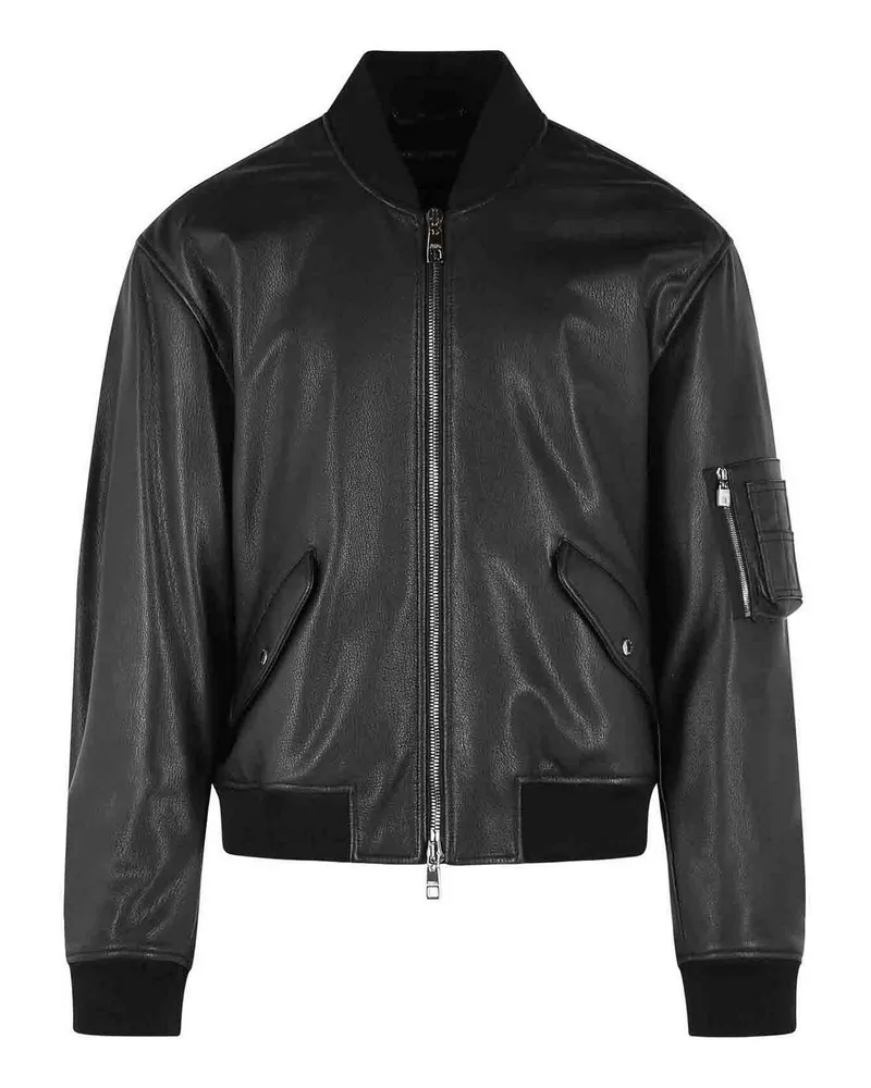 Dolce & Gabbana Bomberjacke - Schwarz Schwarz