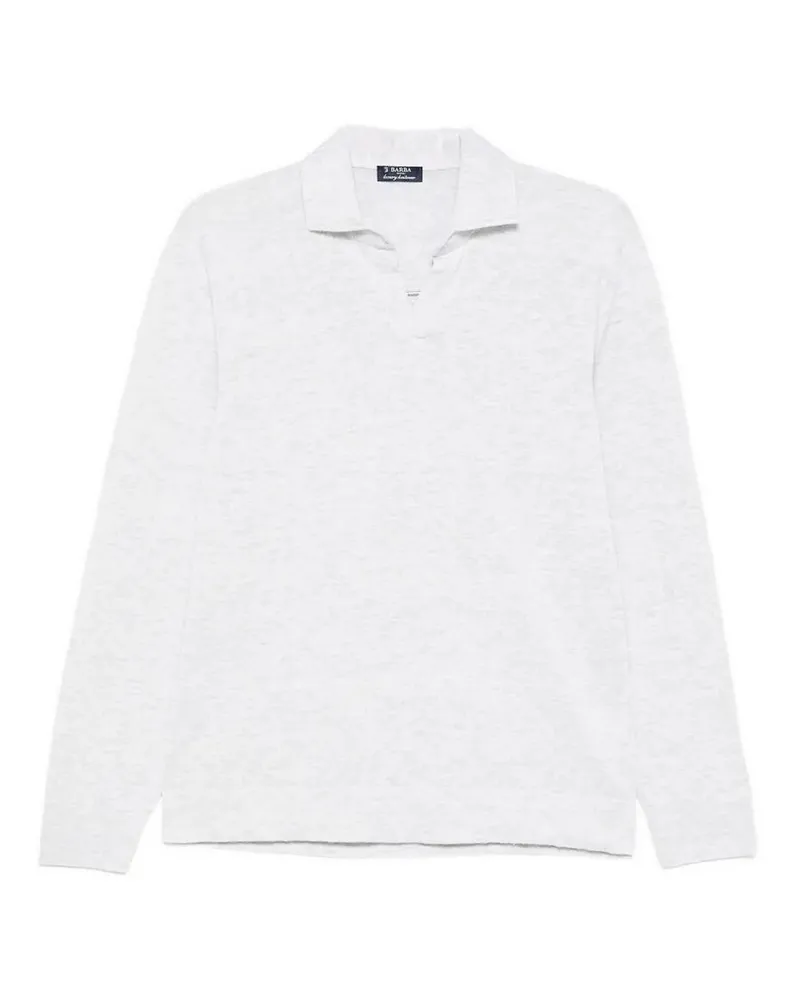 BARBA Poloshirt - Grau Grau
