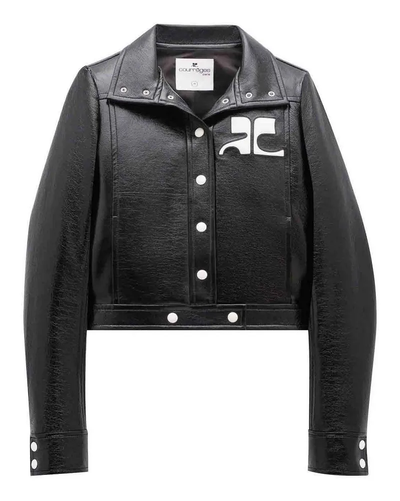 Courrèges Casualjacke - Schwarz Schwarz