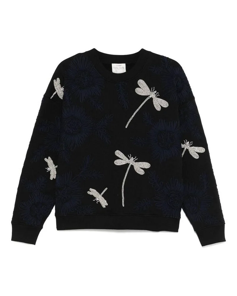 forte_forte Sweatshirt - Schwarz Schwarz